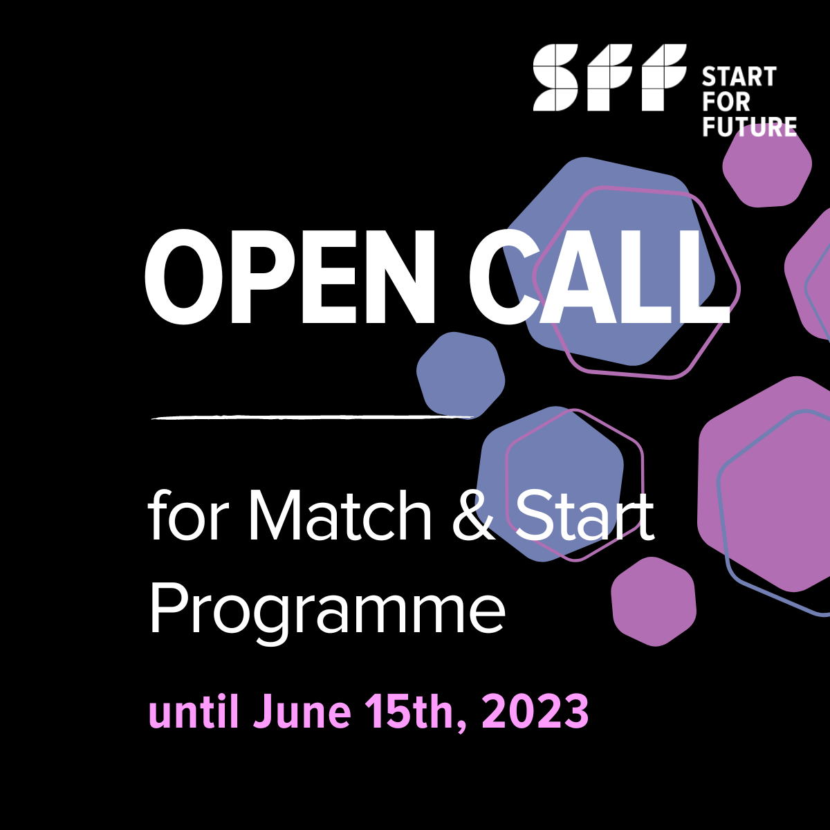 Match & Start Programme – Scadenza iscrizioni 15 Giugno 2023
