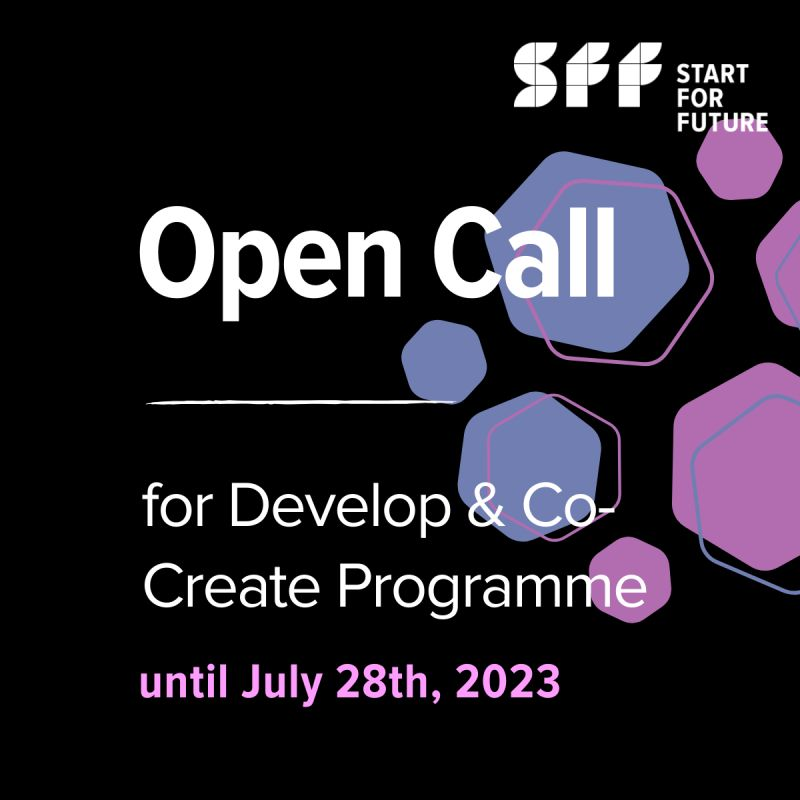 Develop & Co-create Programme – Scadenza call 28 Luglio 2023